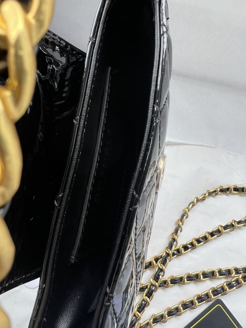 Ch**el top handle bags